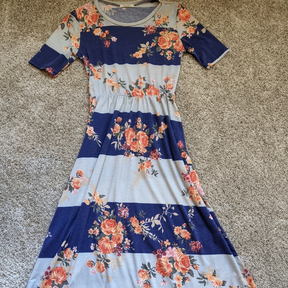 Floral maxi dress